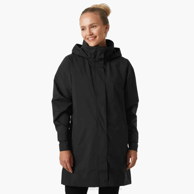 N6822231 impermeabile sanna da donna Helly-Hansen nero