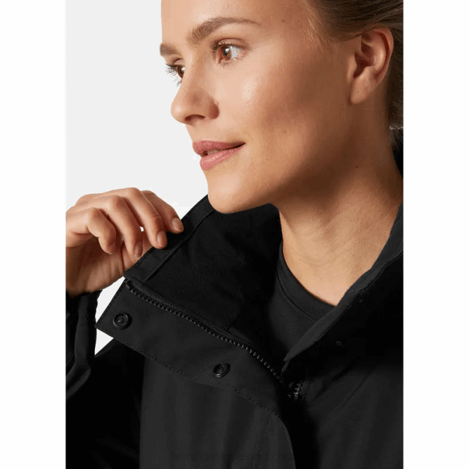N6822231 impermeabile sanna da donna Helly-Hansen nero