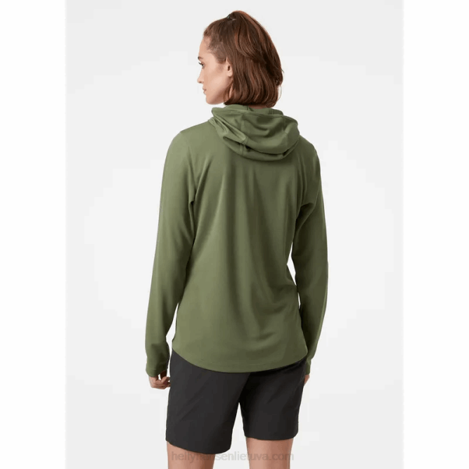 N6821905 felpa con cappuccio da donna in verglas shade Helly-Hansen azzurrite