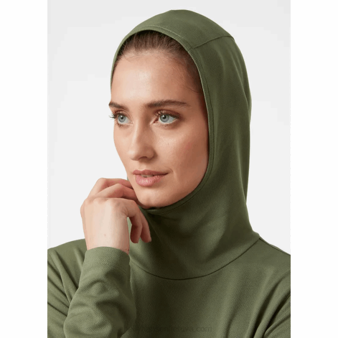 N6821905 felpa con cappuccio da donna in verglas shade Helly-Hansen azzurrite