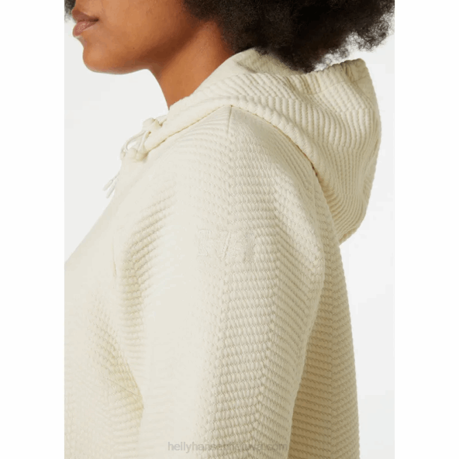 N6821912 felpa con cappuccio e zip intera da donna Helly-Hansen azzurrite