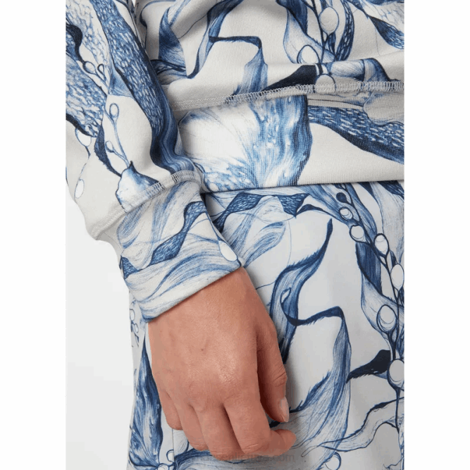 N6821900 felpa girocollo da donna con logo hh esra Helly-Hansen giada esra