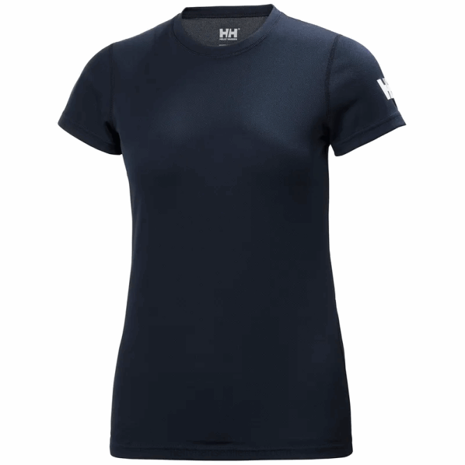 N6821936 t-shirt hh tech da donna Helly-Hansen ebano