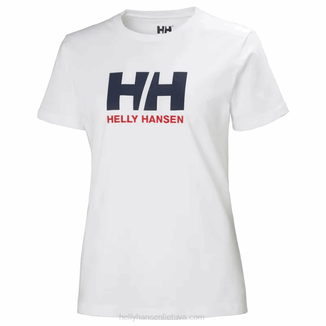 N6821947 t-shirt da donna con logo hh Helly-Hansen erica