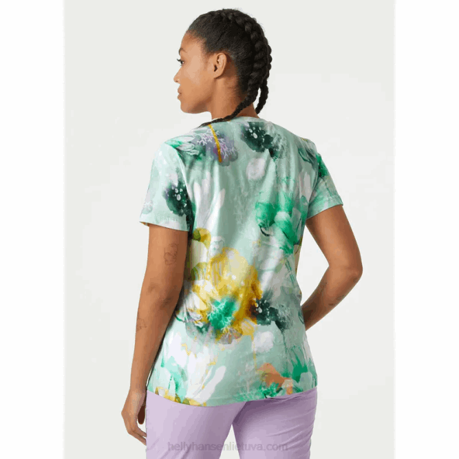 N6821966 t-shirt da donna con logo hh esra Helly-Hansen Marina Militare