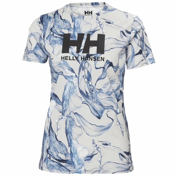 N6821967 t-shirt da donna con logo hh esra Helly-Hansen giada esra
