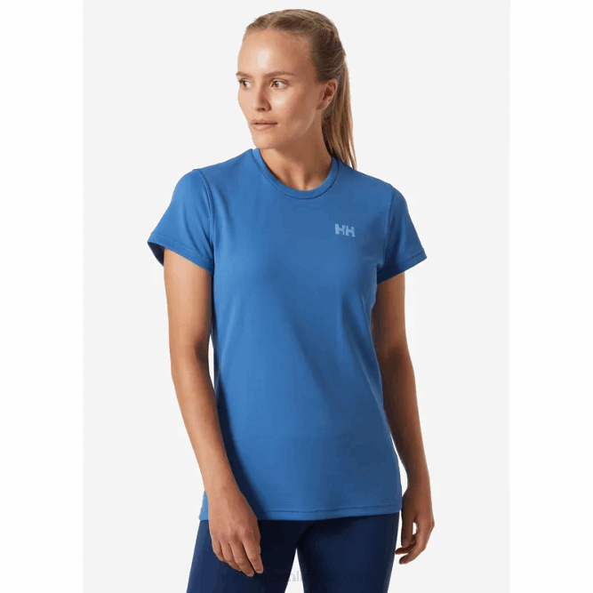 N6821975 t-shirt hh lifa active solen da donna Helly-Hansen blu Skagen