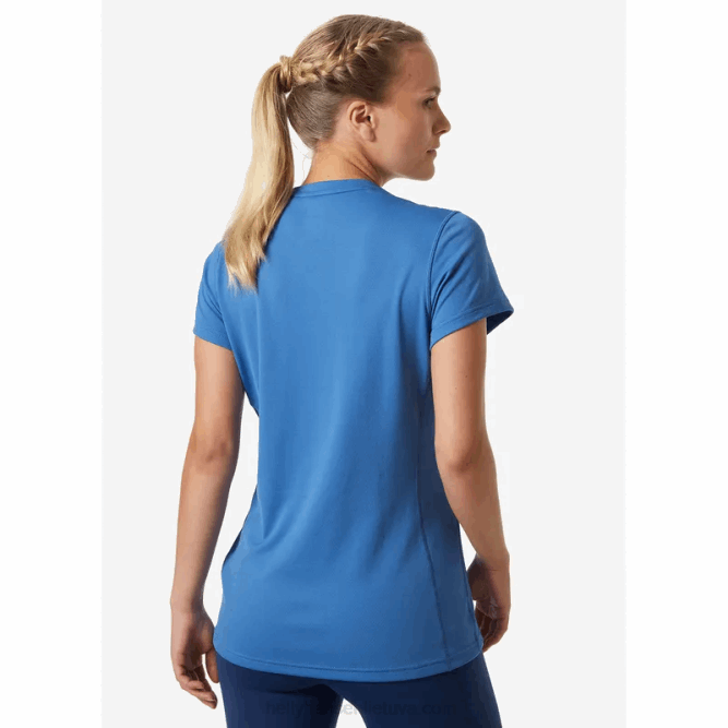 N6821975 t-shirt hh lifa active solen da donna Helly-Hansen blu Skagen