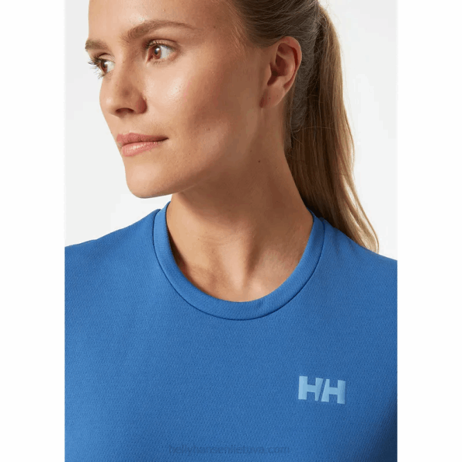 N6821975 t-shirt hh lifa active solen da donna Helly-Hansen blu Skagen