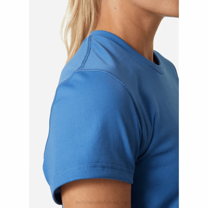 N6821975 t-shirt hh lifa active solen da donna Helly-Hansen blu Skagen