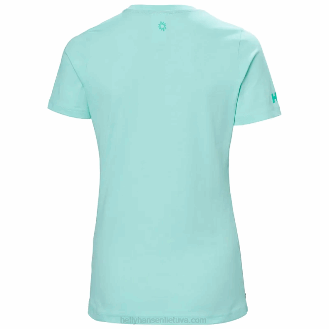 N6821986 maglietta da regata oceanica da donna Helly-Hansen punch alla papaia