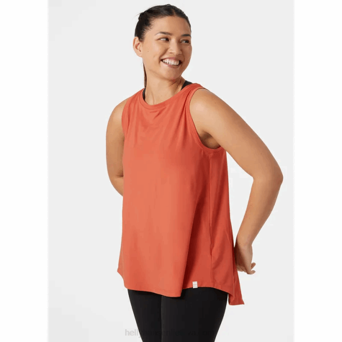 N6821997 canotta tecnica da donna con spacco sul retro Helly-Hansen Marina Militare