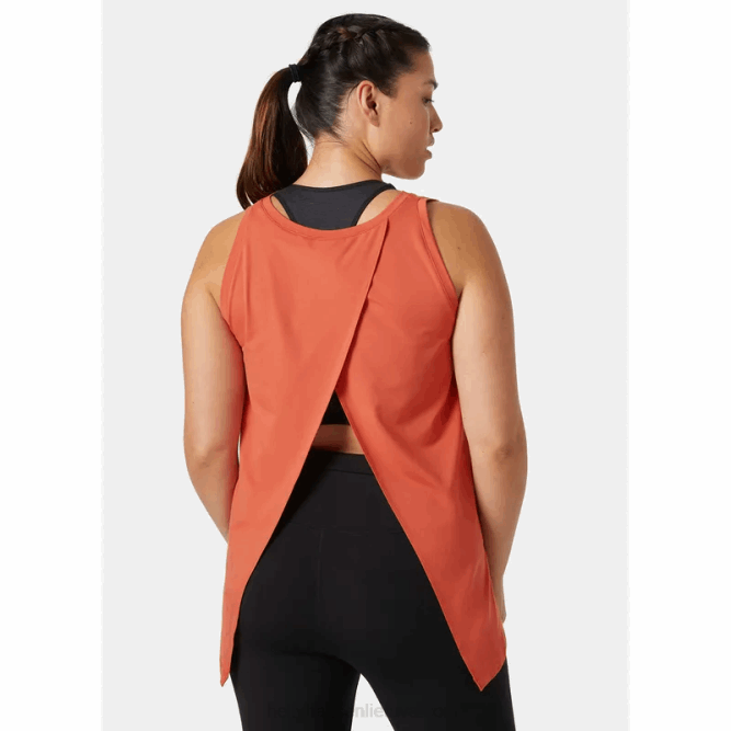 N6821997 canotta tecnica da donna con spacco sul retro Helly-Hansen Marina Militare