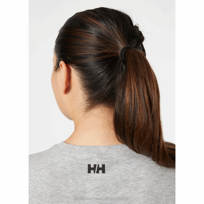 N6822216 t-shirt con logo hh tech da donna Helly-Hansen menta