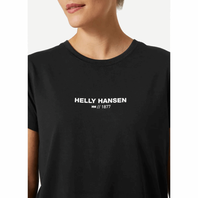 N6822240 t-shirt allure da donna Helly-Hansen bianco