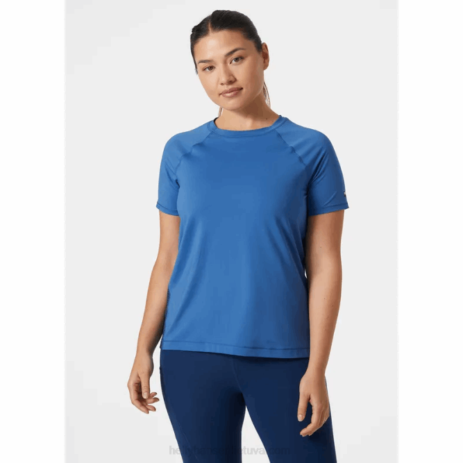 N6822703 t-shirt da pista tecnica da donna Helly-Hansen quarzo rosa
