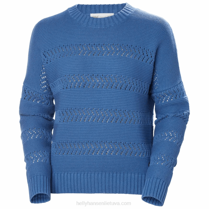 N6821915 maglia donna pier pointelle Helly-Hansen terracotta