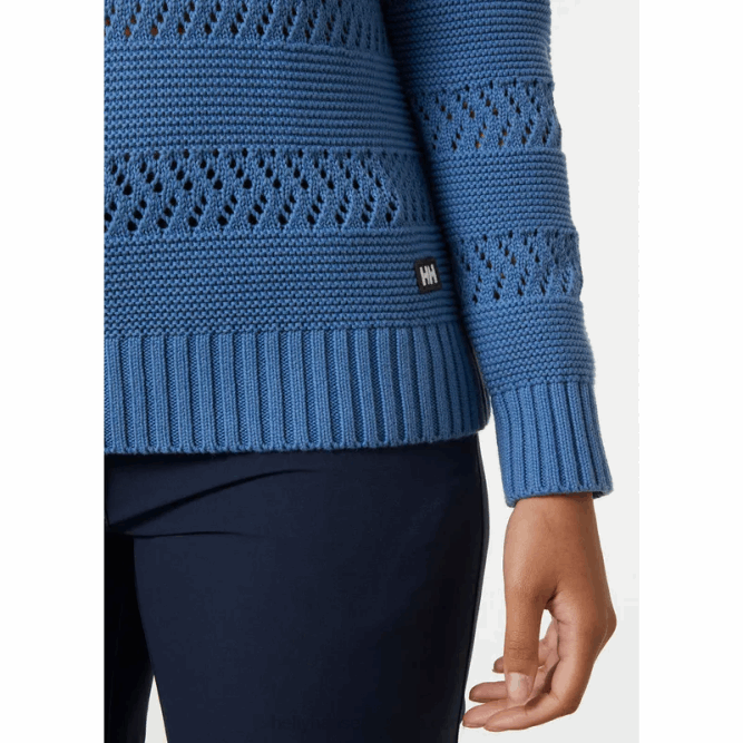 N6821915 maglia donna pier pointelle Helly-Hansen terracotta