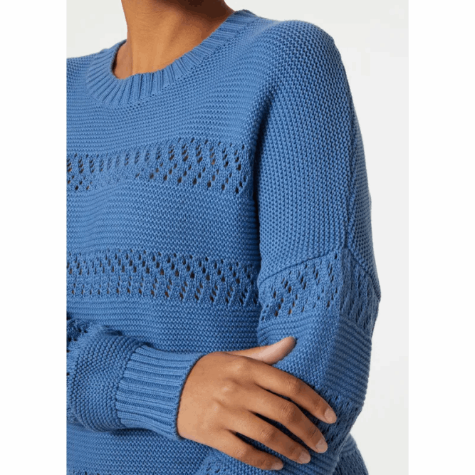 N6821915 maglia donna pier pointelle Helly-Hansen terracotta