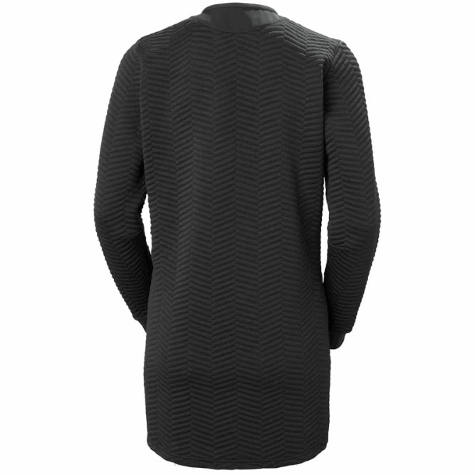 N6821923 maglia da donna con zip lunga lillo Helly-Hansen nebbia blu