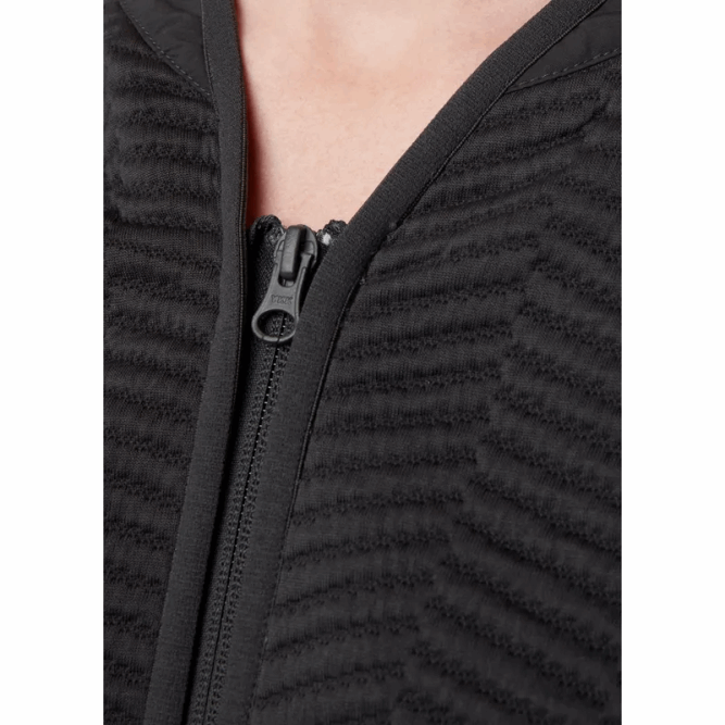 N6821923 maglia da donna con zip lunga lillo Helly-Hansen nebbia blu