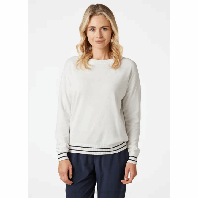N6821924 maglione estivo da donna Helly-Hansen ebano