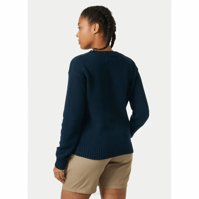 N6822801 maglione newport da donna Helly-Hansen ametista/blu marino