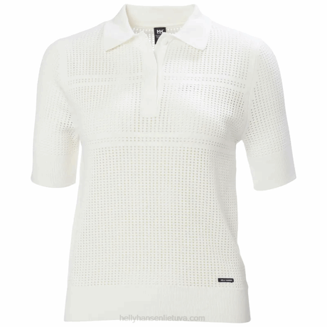 N6822008 polo da donna in maglia thalia Helly-Hansen bianco