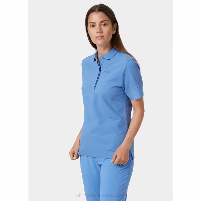 N6822010 polo da donna in piquet thalia Helly-Hansen Marina Militare