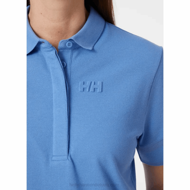 N6822010 polo da donna in piquet thalia Helly-Hansen Marina Militare