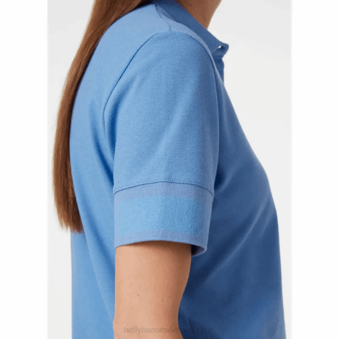 N6822010 polo da donna in piquet thalia Helly-Hansen Marina Militare