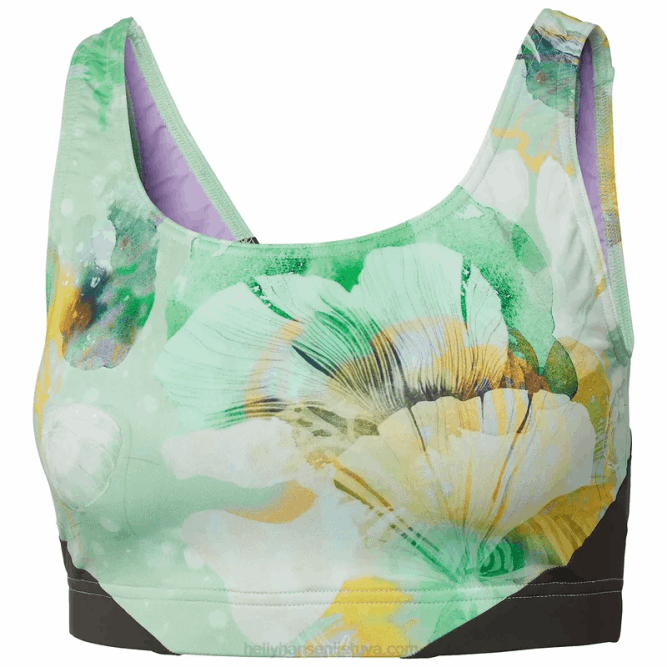 N6822013 top bikini idroelettrico da donna Helly-Hansen terracotta