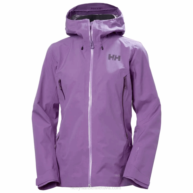 N6821428 giacca donna verglas infinity shell Helly-Hansen papavero arancione