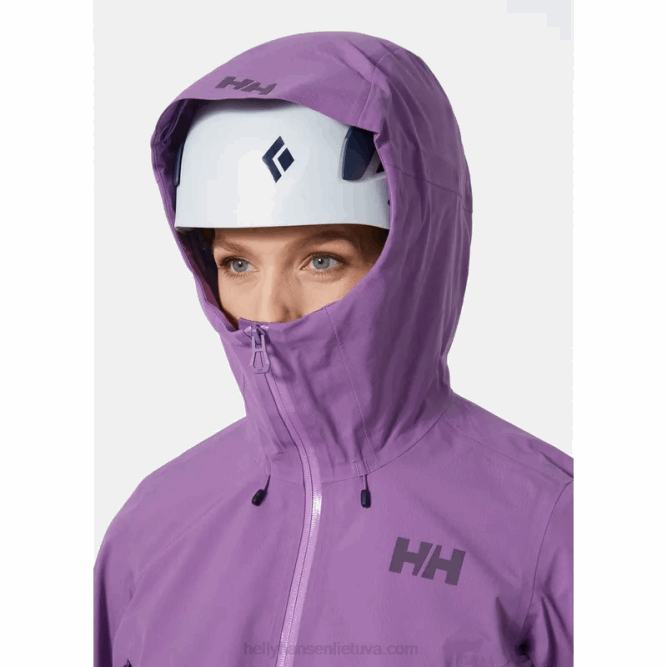 N6821428 giacca donna verglas infinity shell Helly-Hansen papavero arancione