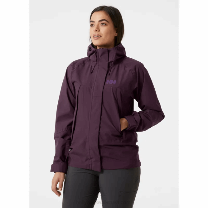 N6821433 giacca shell banff da donna Helly-Hansen terracotta