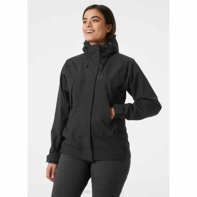 N6821435 giacca shell banff da donna Helly-Hansen azzurrite