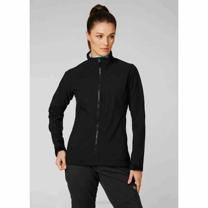 N6821443 giacca softshell paramount da donna Helly-Hansen nero