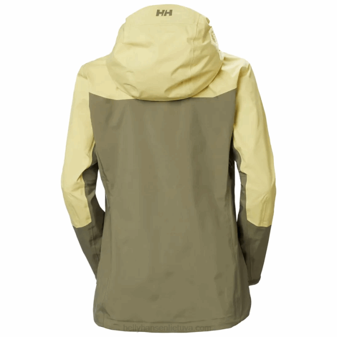 N6821448 giacca shell a 3 strati da donna in verglas Helly-Hansen giada