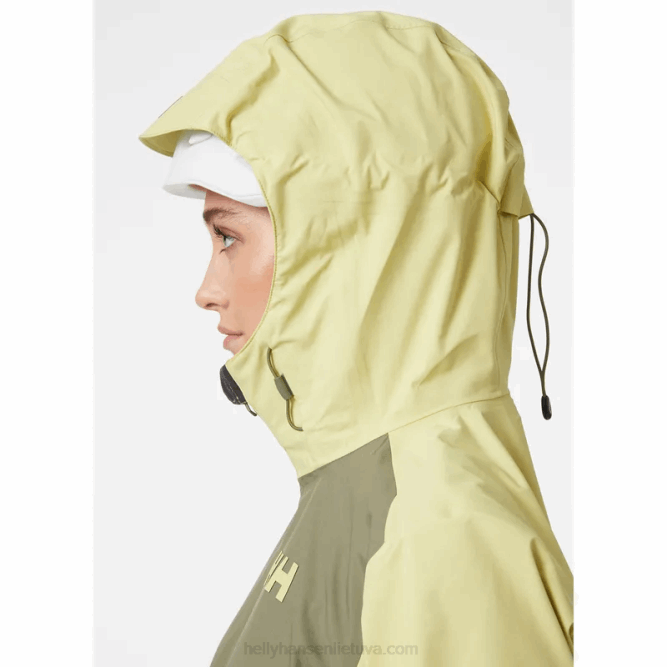 N6821448 giacca shell a 3 strati da donna in verglas Helly-Hansen giada