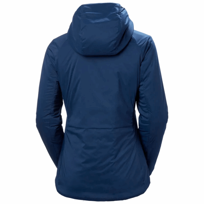 N6821464 isolante con cappuccio elasticizzato odin da donna Helly-Hansen blu Skagen