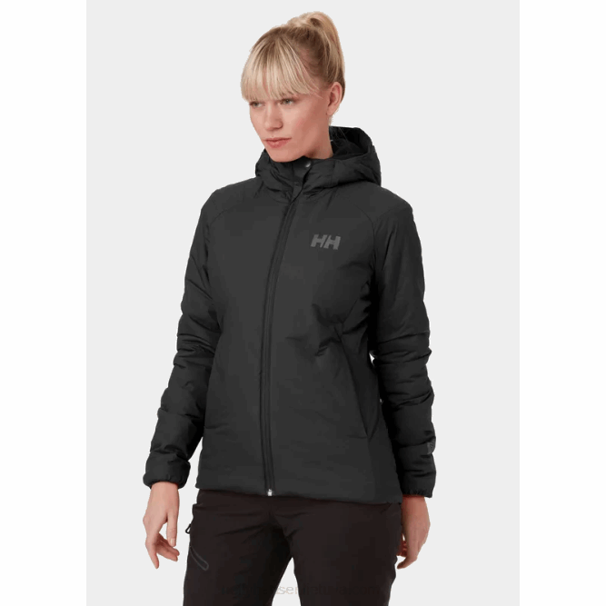 N6821466 isolante con cappuccio elasticizzato odin da donna Helly-Hansen giada