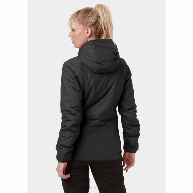 N6821466 isolante con cappuccio elasticizzato odin da donna Helly-Hansen giada