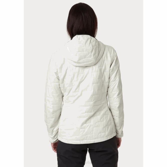 N6821483 giacca isolante con cappuccio Lifaloft da donna Helly-Hansen giada