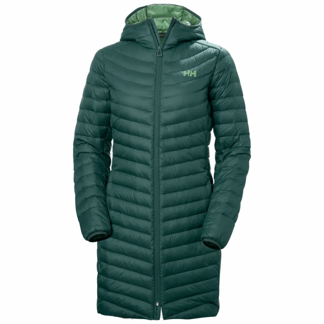 N6821488 piumino isolante lungo in verglas da donna Helly-Hansen nero