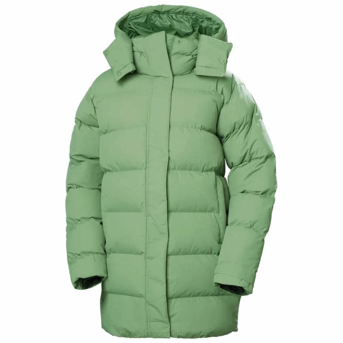 N6821577 parka imbottito da donna Helly-Hansen papavero arancione
