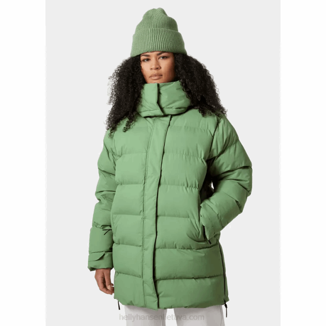 N6821577 parka imbottito da donna Helly-Hansen papavero arancione