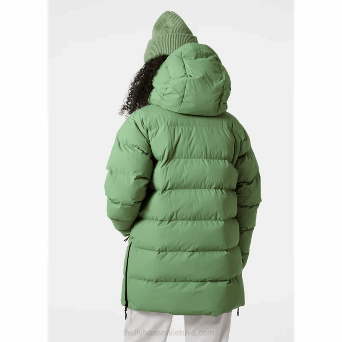 N6821577 parka imbottito da donna Helly-Hansen papavero arancione