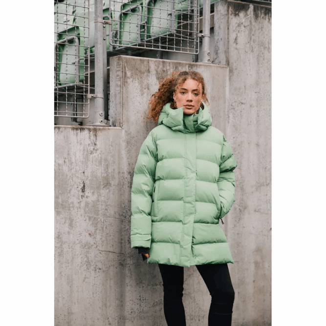 N6821577 parka imbottito da donna Helly-Hansen papavero arancione