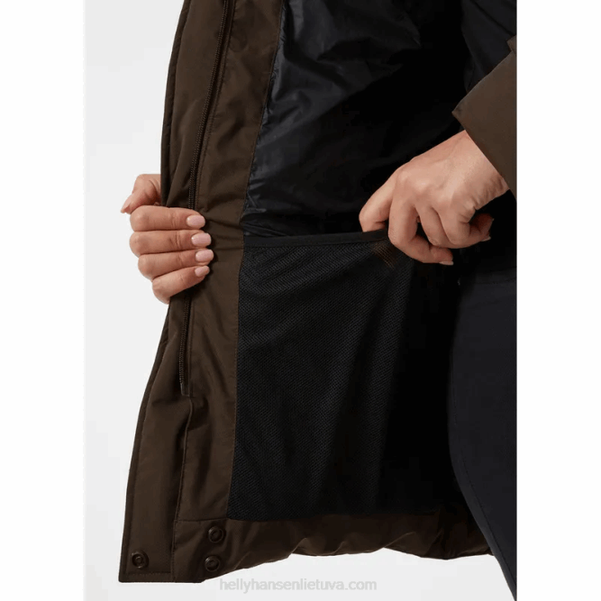 N6821580 parka imbottito da donna Helly-Hansen nero