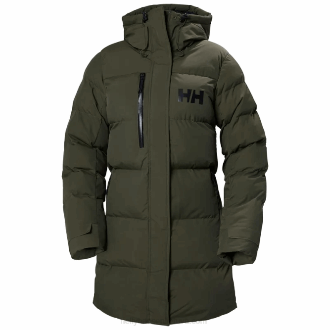 N6821585 parka imbottito da donna Helly-Hansen giada